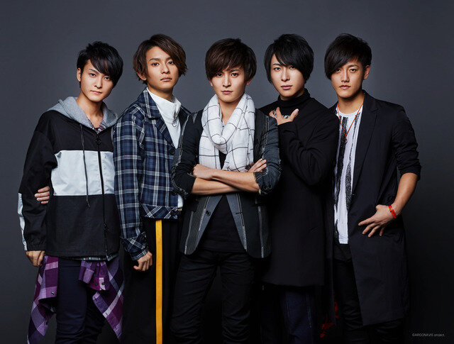 Argonavis／左から前田誠二(Ba.)、橋本祥平(Dr.)、伊藤昌弘(Vo.)、森嶋秀太(Key.)、日向大輔(Gt.)（C）ARGONAVIS project. （C）BanGDream! Project