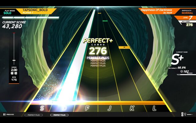 Steam『TAPSONIC BOLD』正式サービス開始─各種インターフェイスが日本語に対応