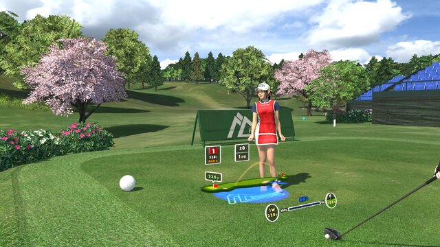 PSVR『みんなのGOLF VR』無料体験版が21日から配信開始─発売前にスイングを特訓しよう！