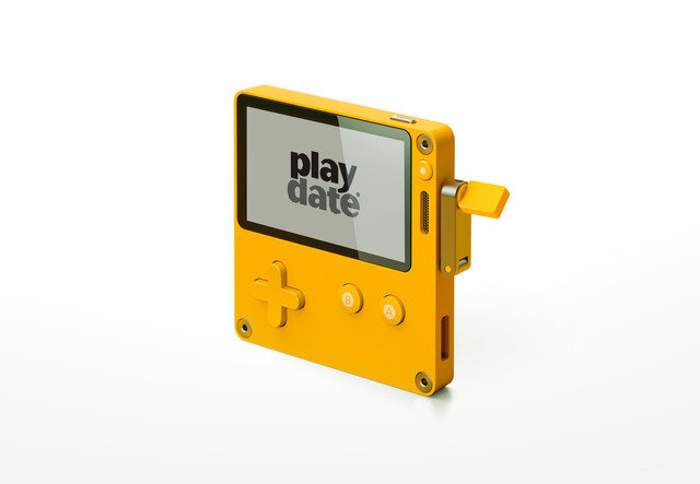 新型携帯ゲーム機「Playdate」発表！年末から受注開始ー黄色のボディとクランクが可愛い
