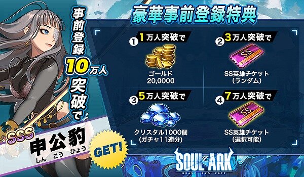 スマホ新作『ソウルアーク』事前登録受付開始！─千年を超えた戦いが、今再び動き出す