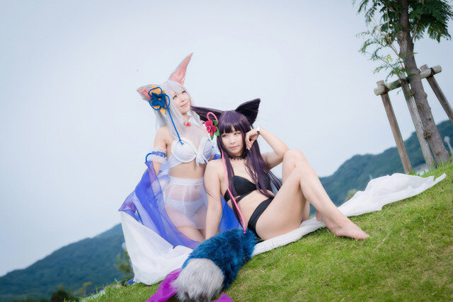 【コスプレ】真夏の夜にネロ、ナルメアほか人気キャラが魅惑！「ラグコス2019」水着美女レイヤーまとめ（後編）【写真122枚】