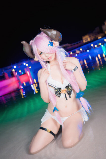 【コスプレ】真夏の夜にネロ、ナルメアほか人気キャラが魅惑！「ラグコス2019」水着美女レイヤーまとめ（後編）【写真122枚】