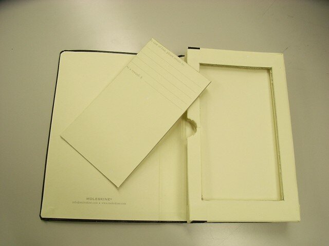 【iPhone 3G S】モレスキンをiPhoneカバーに工作