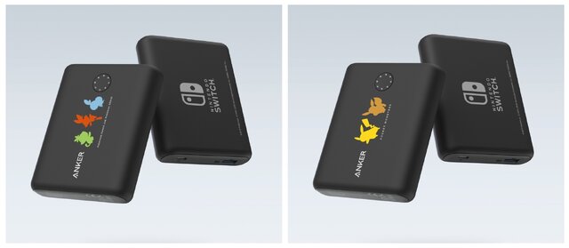 『ポケモン』公式ライセンスを取得したコラボ大容量モバイルバッテリー発売！ガラル御三家orピカチュウ＆イーブイの2モデルを用意