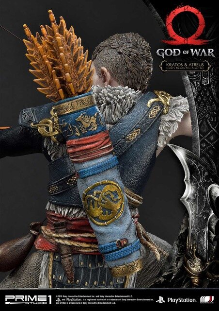 『ゴッド・オブ・ウォー』クレイトス&アトレウスの1/4ハイエンドフィギュアが予約受け付け開始―イーヴァルディの薄霧の装備一式も付属