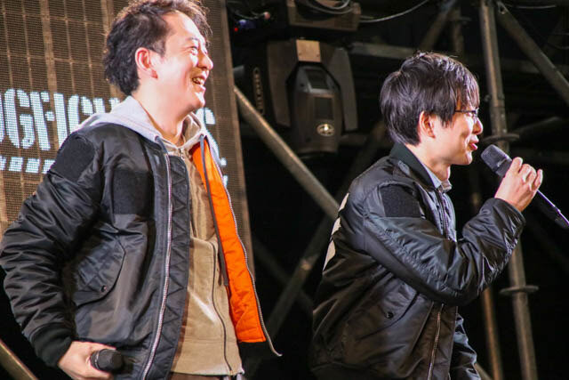 『エースコンバット7』×「荒野のコトブキ飛行隊」の“空戦コンビ”を語る！「立飛のコトブキ航空祭」トークショーレポート