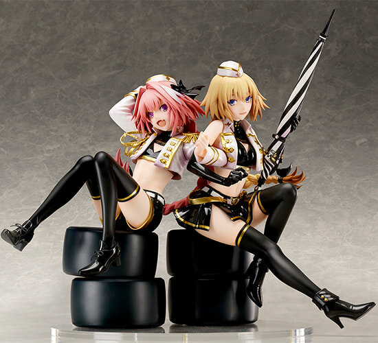 『Fate』1/7スケールフィギュア「ジャンヌ・ダルク＆アストルフォ TYPE-MOON Racing ver.」受注受付中！