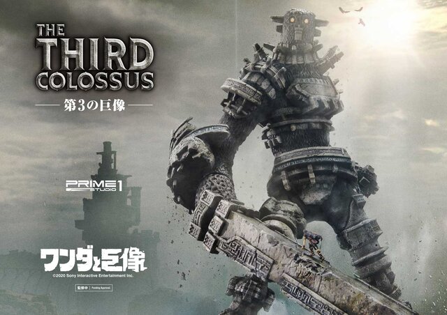 『ワンダと巨像』の「第3の巨像」を圧倒的なクオリティで立体化！石造りの外装や毛まで徹底的に再現─振り下ろされた石刀の上には彼の姿が…