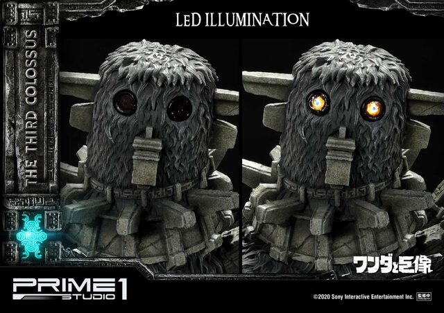 『ワンダと巨像』の「第3の巨像」を圧倒的なクオリティで立体化！石造りの外装や毛まで徹底的に再現─振り下ろされた石刀の上には彼の姿が…