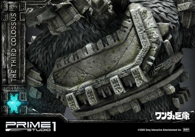 『ワンダと巨像』の「第3の巨像」を圧倒的なクオリティで立体化！石造りの外装や毛まで徹底的に再現─振り下ろされた石刀の上には彼の姿が…